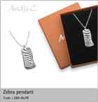Andy C Pendant Broad with snake chain